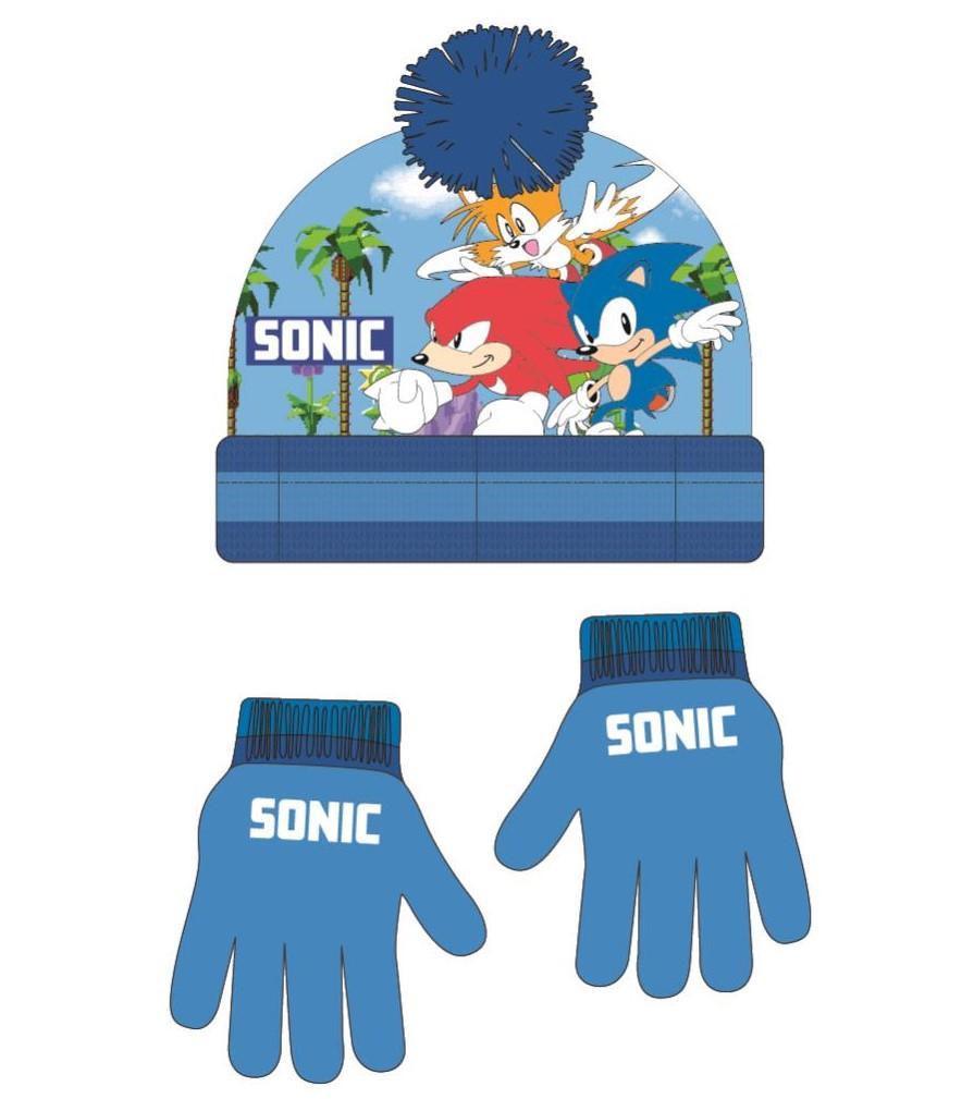 Čiapky a rukavice Sonic