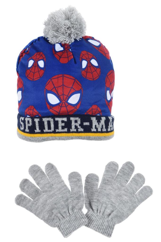 Čiapky a rukavice Spiderman