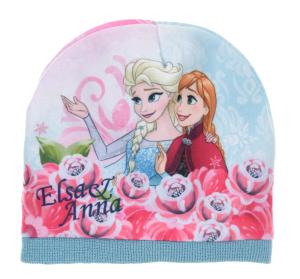 ČIAPKA FROZEN Anna a Elsa , Velikost čepice - 52 , Barva - Tyrkysová