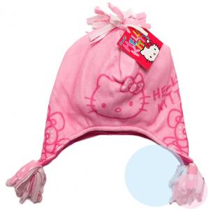 Čiapka Hello Kitty , Velikost čepice - 52 , Barva - Ružová