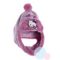 Čiapka HELLO KITTY , Velikost čepice - 54 , Barva - Fialová