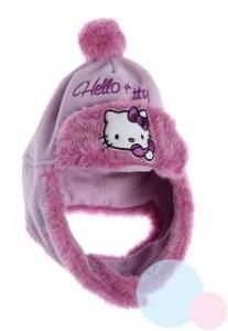 Čiapka HELLO KITTY , Barva - Fialová