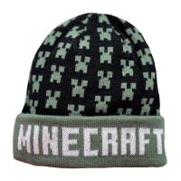 ČIAPKY MINECRAFT , Velikost čepice - 54 , Barva - Čierna