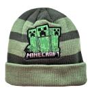 Čepice Minecraft , Velikost čepice - 54 , Barva - Zelená