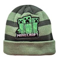 ČIAPKY MINECRAFT , Velikost čepice - 56 , Barva - Zelená