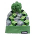 Čiapka MINECRAFT , Barva - Šedo-zelená