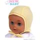 Čiapka New Baby , Velikost - 62 , Barva - Biela-1