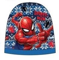 Čiapka Spiderman , Velikost čepice - 52 , Barva - Modrá