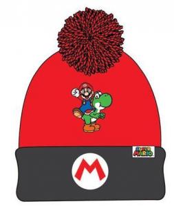 Čiapka Super Mario , Velikost čepice - 52 , Barva - Červená