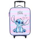 Cestovný kufor Lilo a Stitch , Barva - Růžovo-modrá