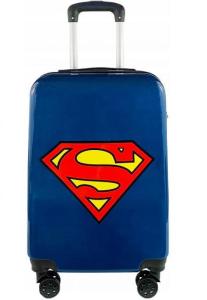 Cestovný kufor Superman - modrý