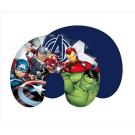 Cestovný vankúšik Avengers Heroes , Barva - Tmavo modrá