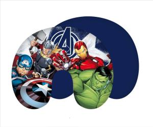 Cestovný vankúšik Avengers Heroes , Barva - Tmavo modrá