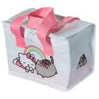 Chladiaca taška PUSHEEN , Barva - Bílo-růžová