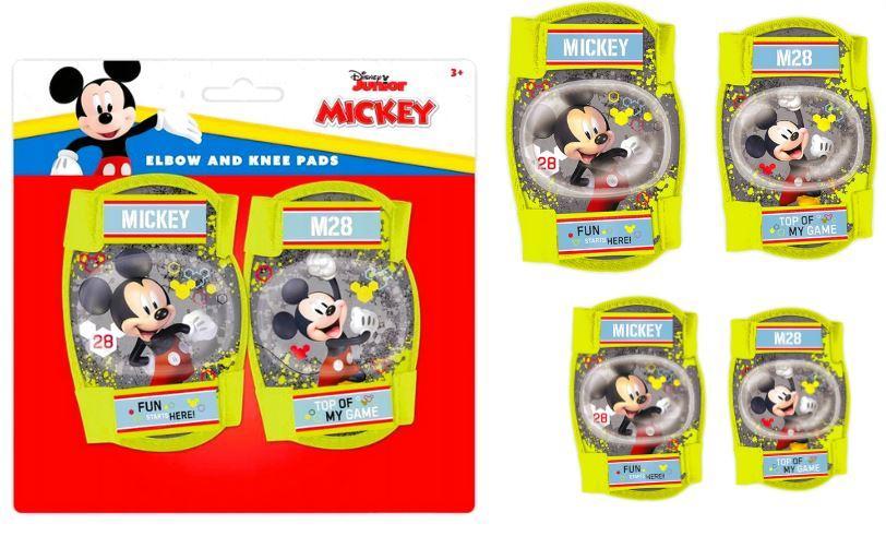 Chrániče kolien a lakťov Mickey Sada 4ks