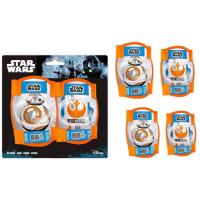 chrániče kolien a lakťov star wars sada 4ks , Barva - Oranžová