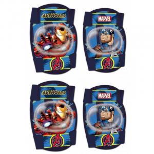Chrániče lakťov a kolien Avengers , Barva - Čierna