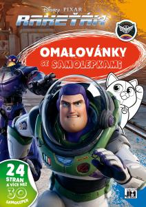 Cvičebnica so samolepkami A4 Rakeťák