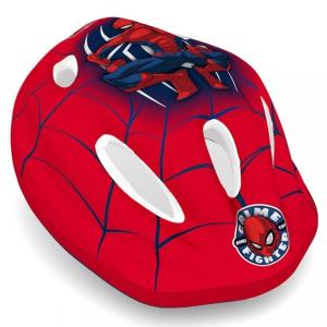 Cyklo prilba Spiderman červená , Barva - Červená