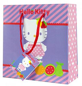 Dárčeková taštička Hello Kitty , Barva - Fialová