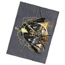 Deka Black Adam , Barva - Tmavo šedá , Rozměr textilu - 150x200