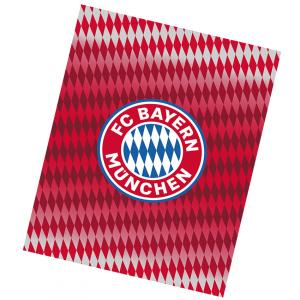 Deka FC Bayern Mníchov Diamonds , Barva - Červená , Rozměr textilu - 130x170