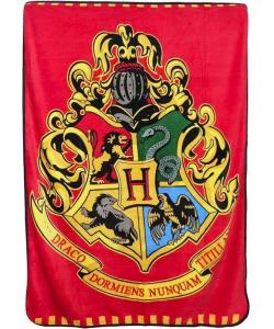 Deka Harry Potter , Barva - Červená , Rozměr textilu - 120x150