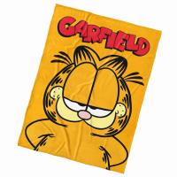 Deka Kocúr Garfield , Barva - Žltá , Rozměr textilu - 130x170