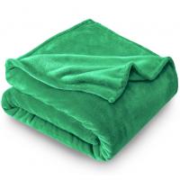 Deka mikroplyš , Barva - Zelená , Rozměr textilu - 150x200