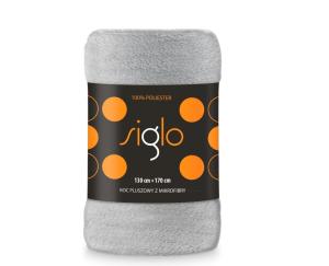 Deka mikroplyš super soft , Barva - Svetlo šedá , Rozměr textilu - 130x170