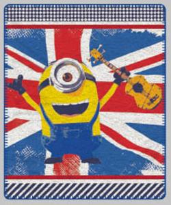 Deka Mimoni vlajka , Rozměr textilu - 125x150