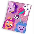Deka My Little Pony Hraví poníky , Barva - Ružová , Rozměr textilu - 110x140