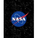 Deka Nasa , Barva - Čierna , Rozměr textilu - 120x150