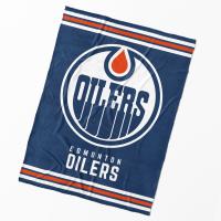 Deka NHL Edmonton Oilers Essential , Barva - Modrá , Rozměr textilu - 150x200