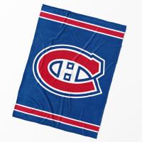 Deka NHL Montreal Canadiens Essential , Barva - Modro-červená , Rozměr textilu - 150x200
