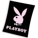 Deka Playboy Black , Barva - Čierna , Rozměr textilu - 150x200