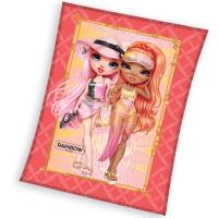 deka Rainbow High Summer Style , Barva - Ružová , Rozměr textilu - 130x170