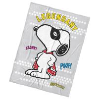 Deka Snoopy Legenda Zorro , Barva - Šedá , Rozměr textilu - 150x200