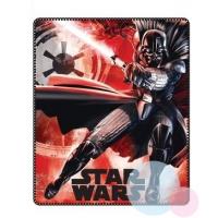 Deka Star Wars , Barva - Červeno-černá , Rozměr textilu - 120x140