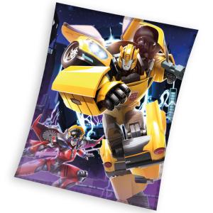 Deka Transformers Bumblebee a Windblade , Barva - Barevná , Rozměr textilu - 150x200