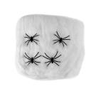 Dekorace pavučina s pavouky , Barva - Čierna