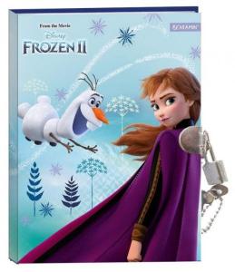 DENNÍK SO ZÁMKOM DISNEY FROZEN 2
