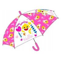 Deštník Baby Shark , Barva - Ružová