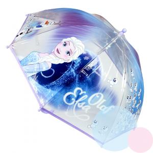 Dáždnik FROZEN priehľadný