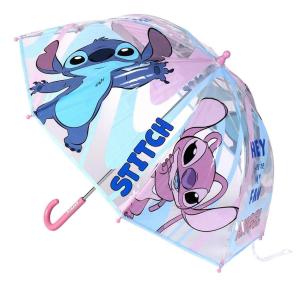 Deštník Lilo a Stitch a Angel , Barva - Ružová