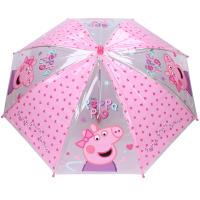 Deštník Peppa Pig srdíčka , Barva - Ružová