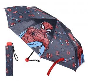 Dáždnik Spiderman skladacie , Barva - Antracitová