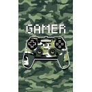 Uterák Gamer Army , Barva - Zelená , Rozměr textilu - 30x50