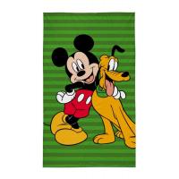 Uterák Mickey a Pluto , Barva - Zelená , Rozměr textilu - 30x50