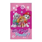 Uterák Labková Patrola Girl pup , Barva - Ružová , Rozměr textilu - 30x50